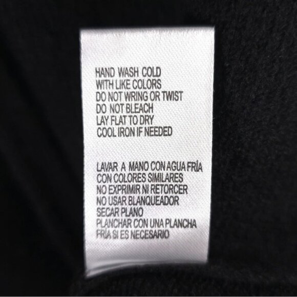 NWT DEMOCRACY Pullover Top Sweater V neck Tie STYLE B6092CKSW Size SMALL - Picture 10 of 11